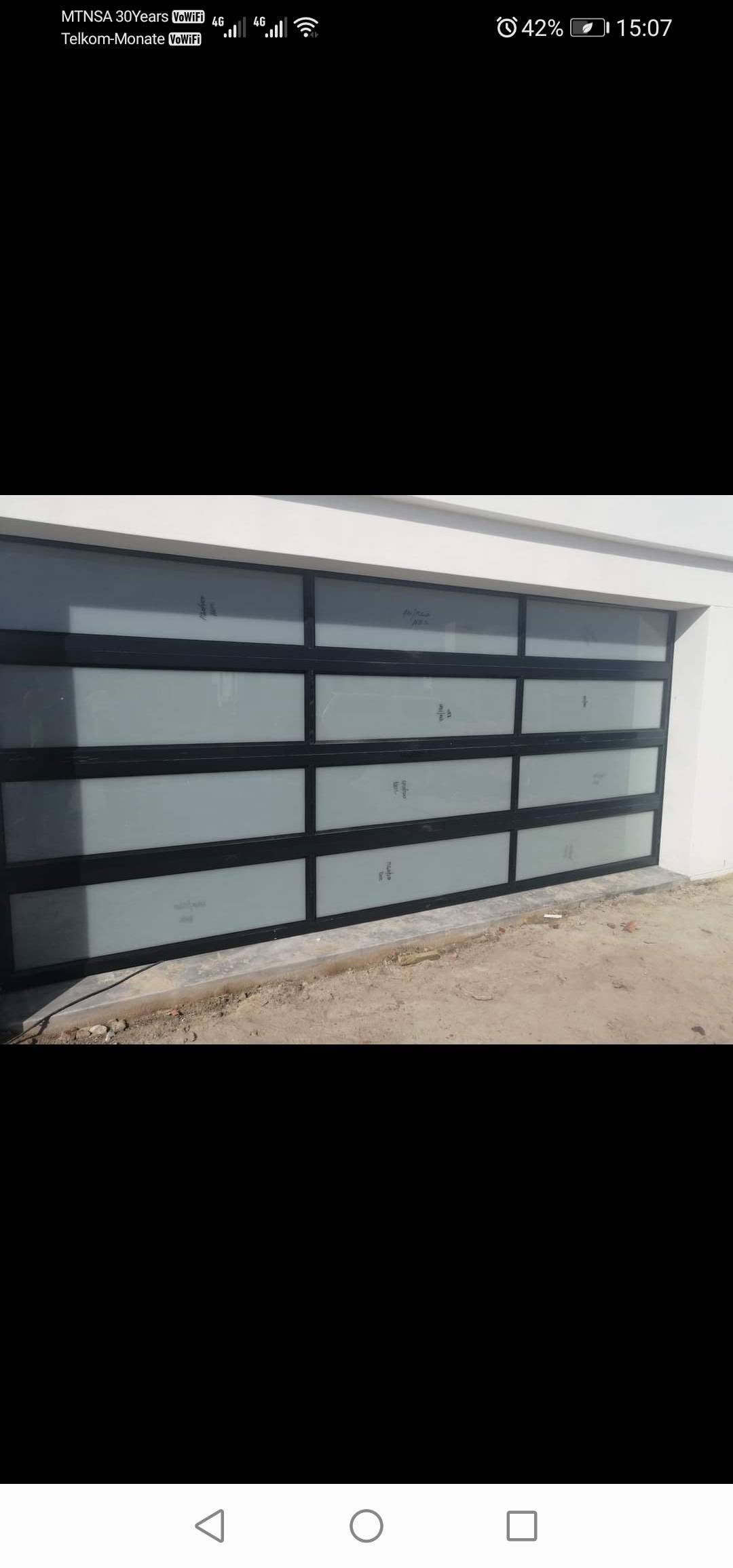 Sliding door installation